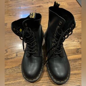 OUT OF STOCK! Dr. Martens Black Leather “Clemency” Boots - NWOT!